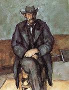 Paul Cezanne, farmers sitting